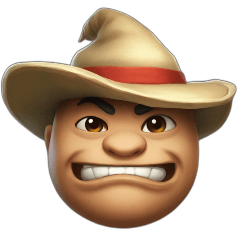 pudge dota2 hero with hat emoji