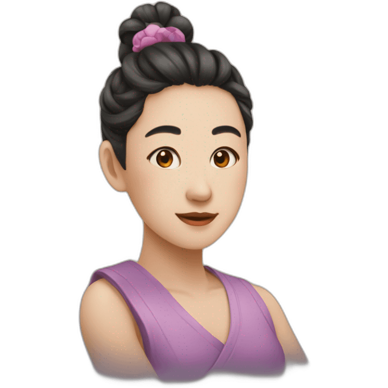 摇滚短发女 emoji