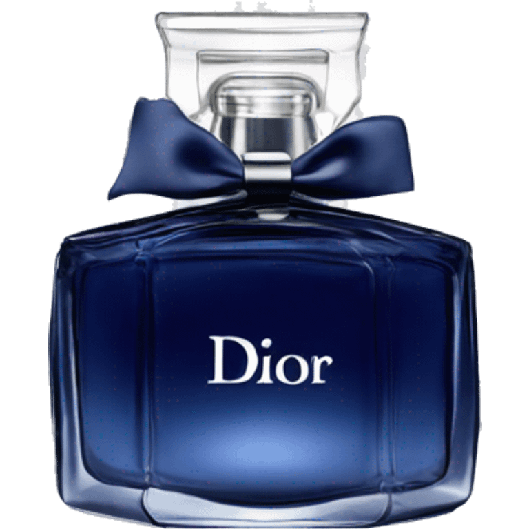 Dior navy blue perfume emoji