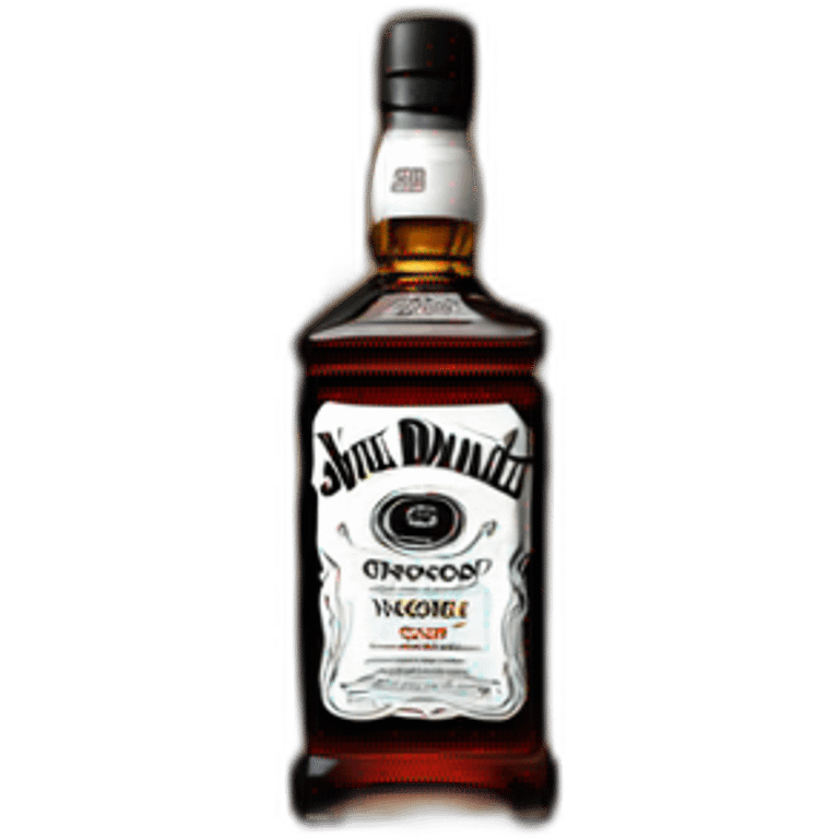 Bouteille de Jack daniel emoji