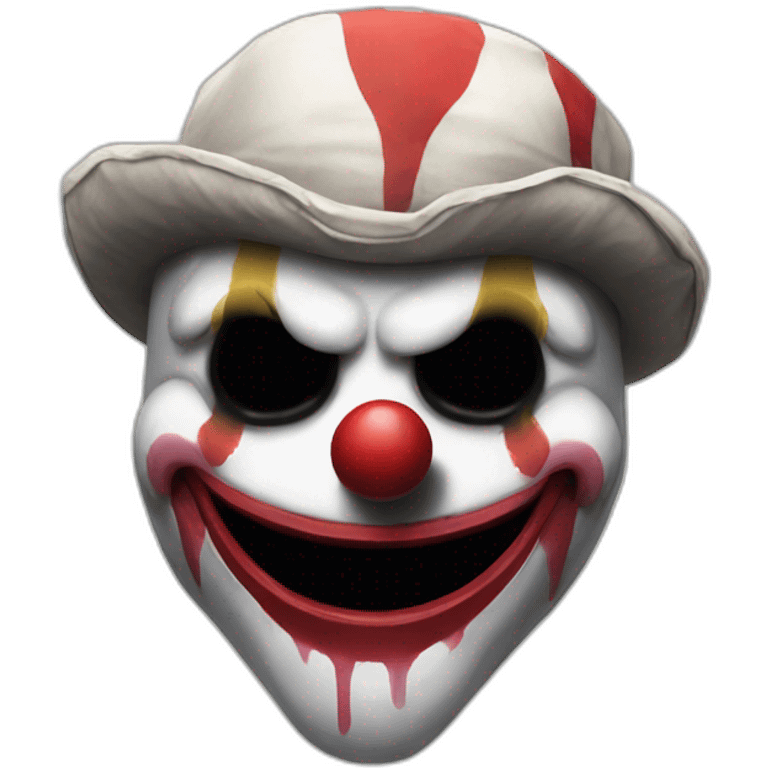 Call Of Duty Ghost As A Clown emoji