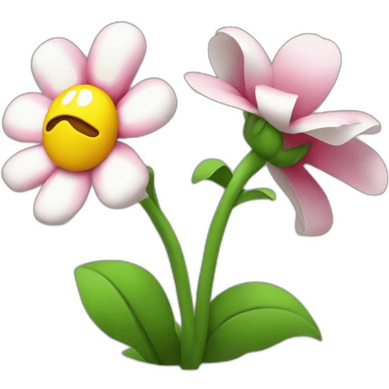 mario flower emoji