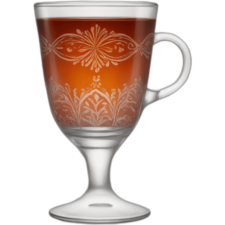 Turkish tea glass emoji