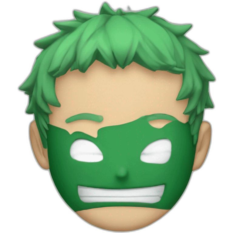 One piece zoro emoji