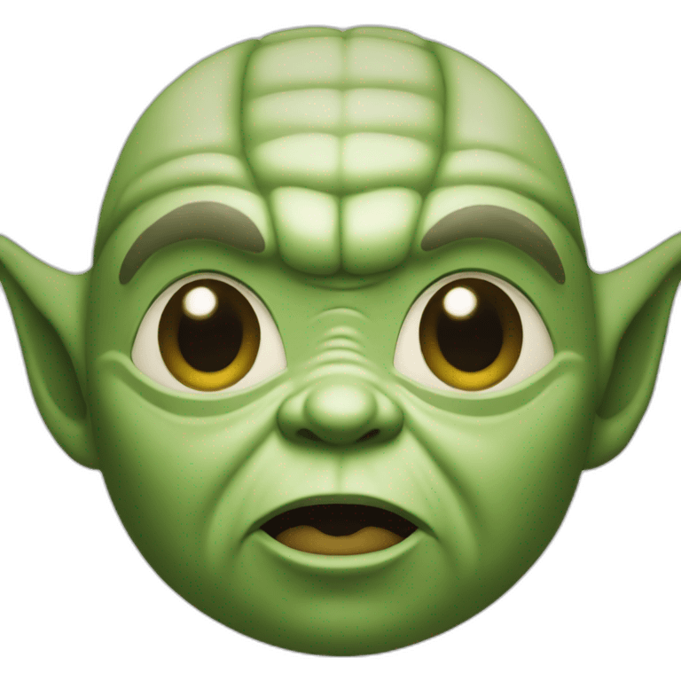 Small yoda emoji