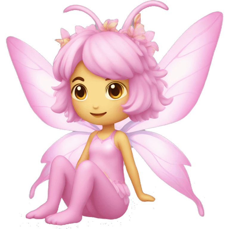 Shiny Pastel Pink Fairy Fakémon emoji