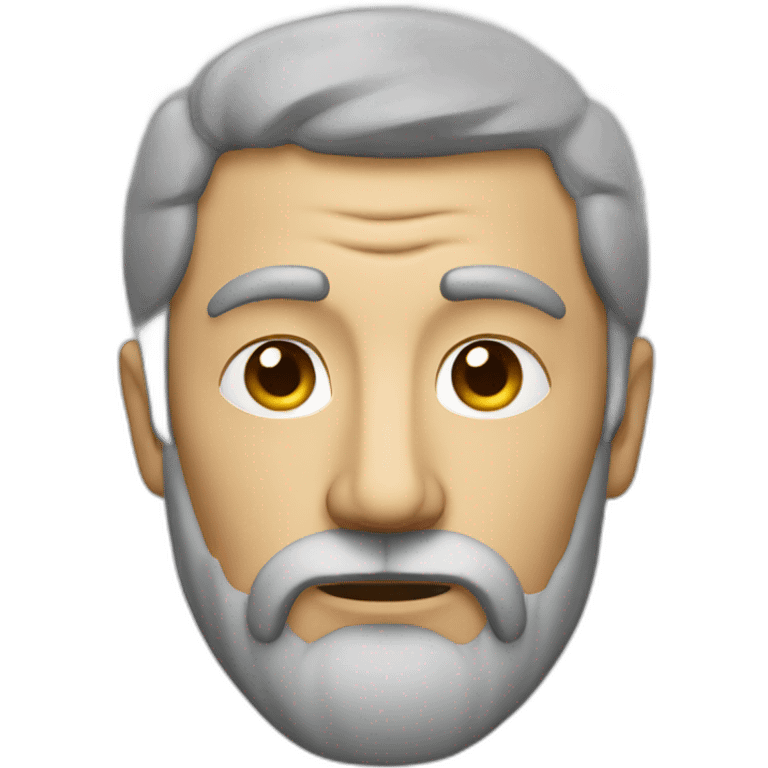 stoic man emoji