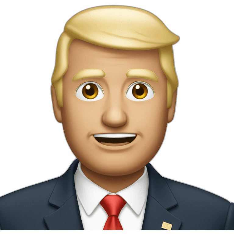 donald trump bald emoji