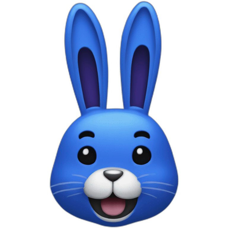 Blue Bonnie the Bunny from Fnaf emoji