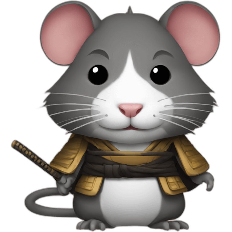 samurai rat emoji