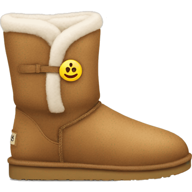 Cozy ugg boots emoji