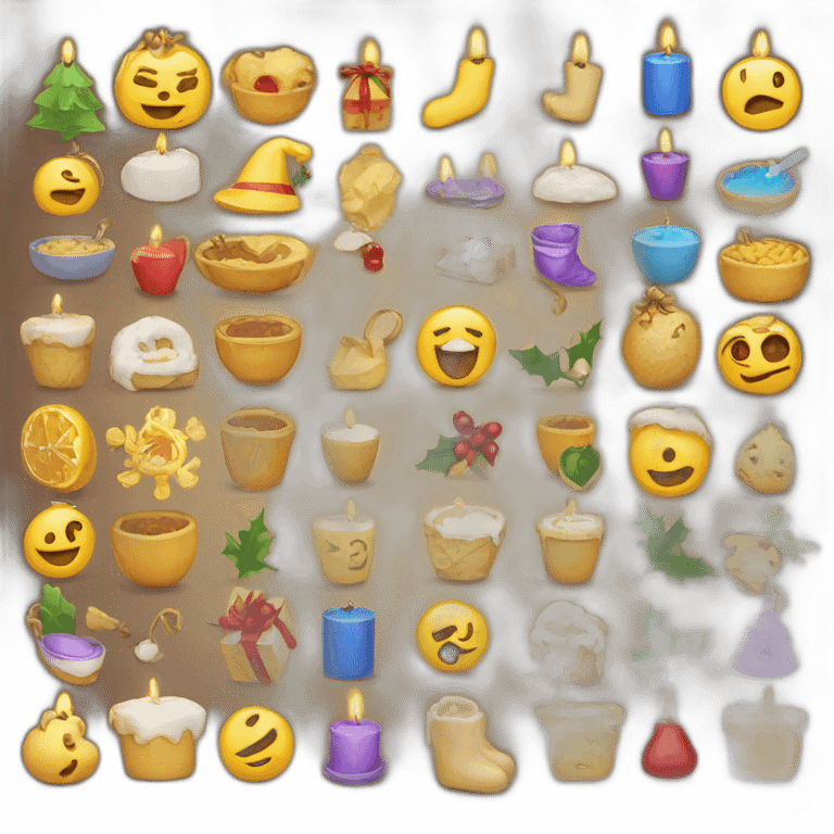 Advent calandar. emoji