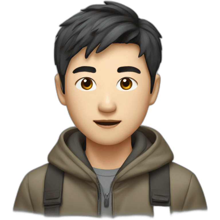 Wei Jingsheng young man emoji