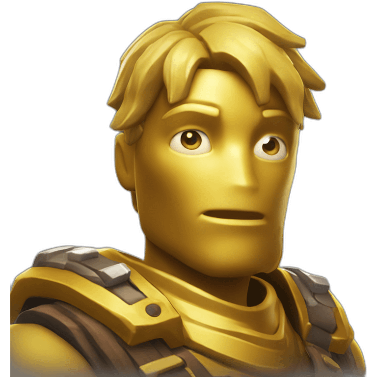 fortnite midas skin emoji