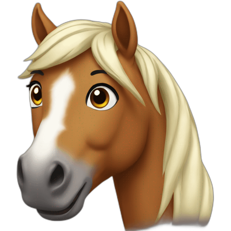 horse isabelle  emoji