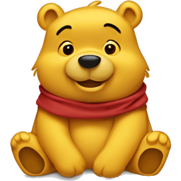 Pooh bear emoji