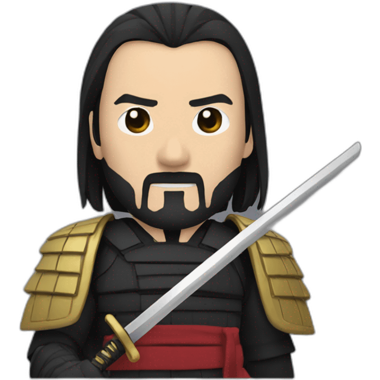 John wick samurai emoji