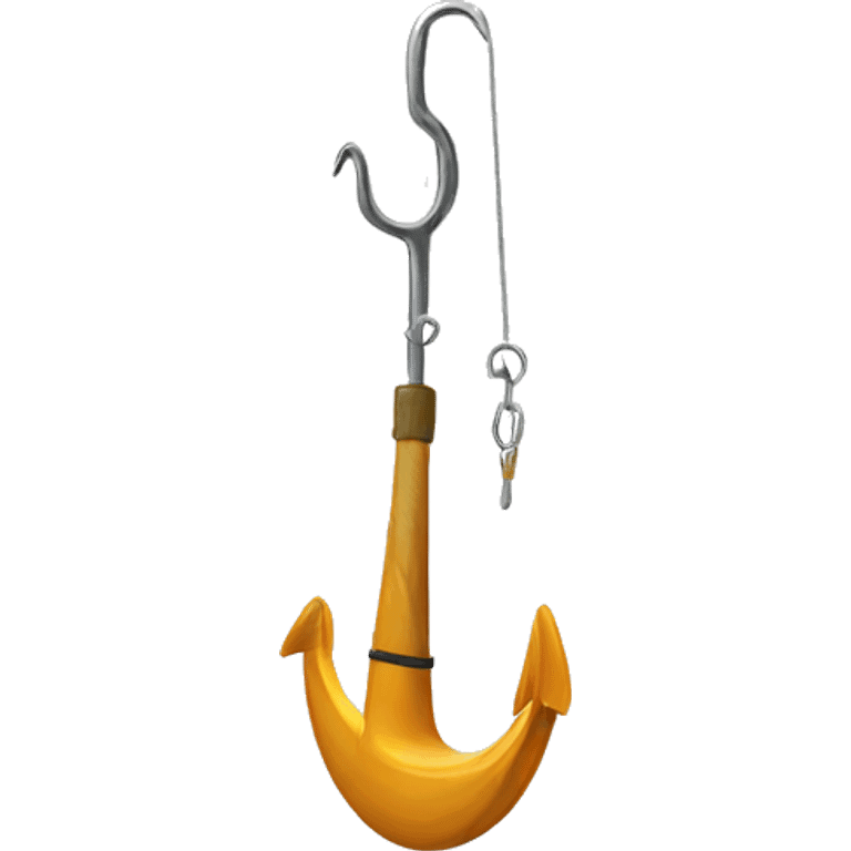 Fisherman hook emoji