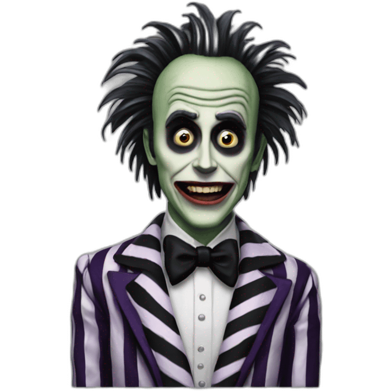 Beetlejuice from movie emoji