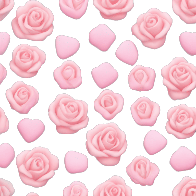 Cœur pastel rose emoji