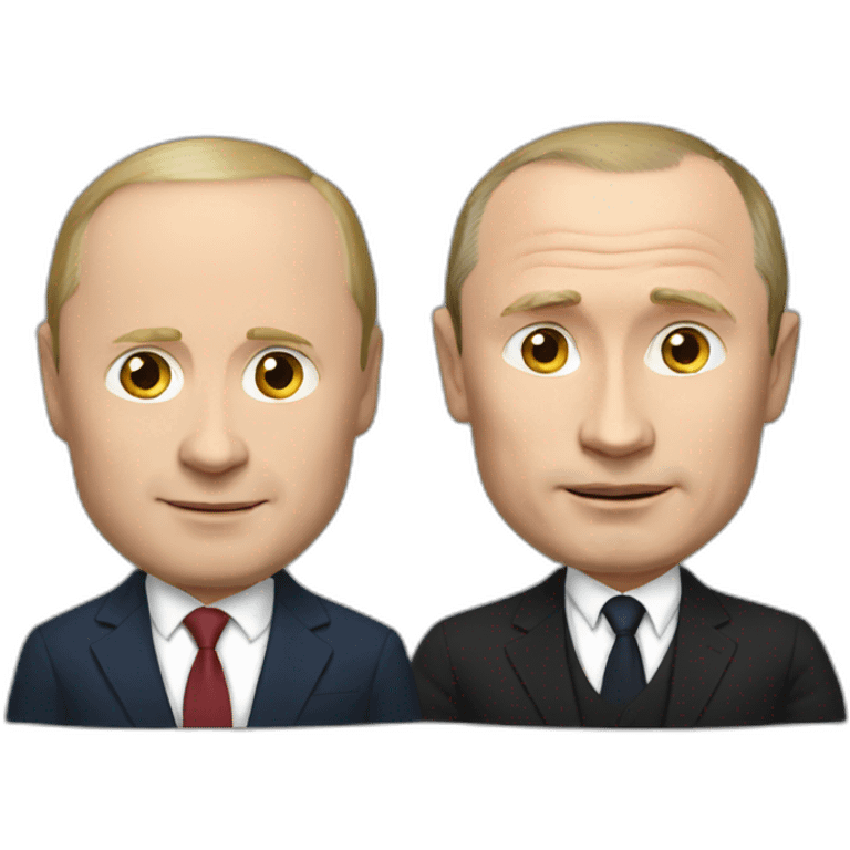 putin with tim kuk emoji