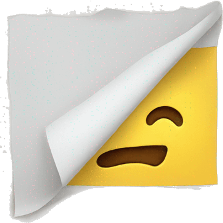 PAPERS FROM SIDE ABOVE emoji