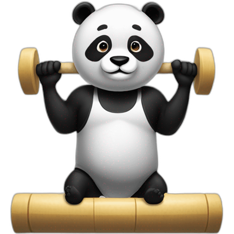 Panda ta gym emoji