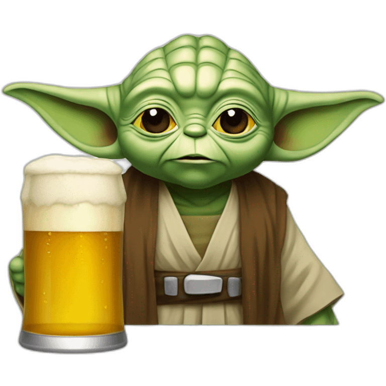 yoda beer emoji