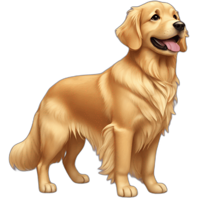 golden retriever emoji