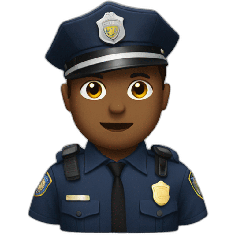 police stop emoji