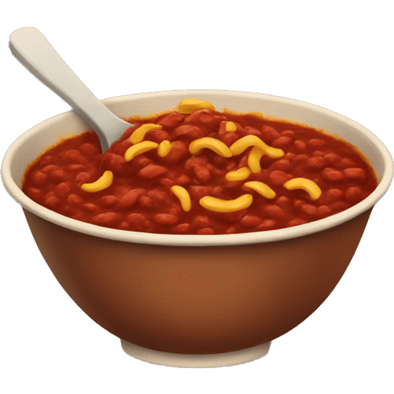 Bowl of chili  emoji