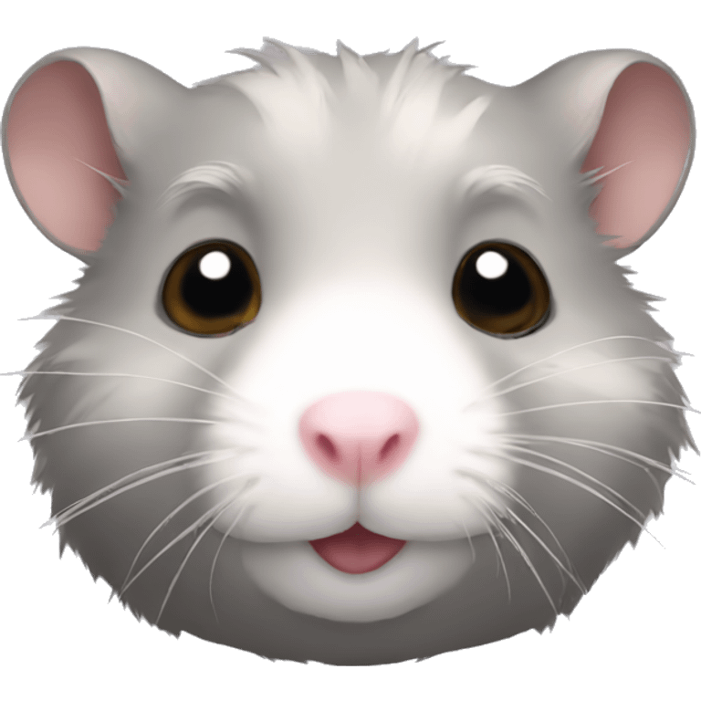 Hamster gris emoji