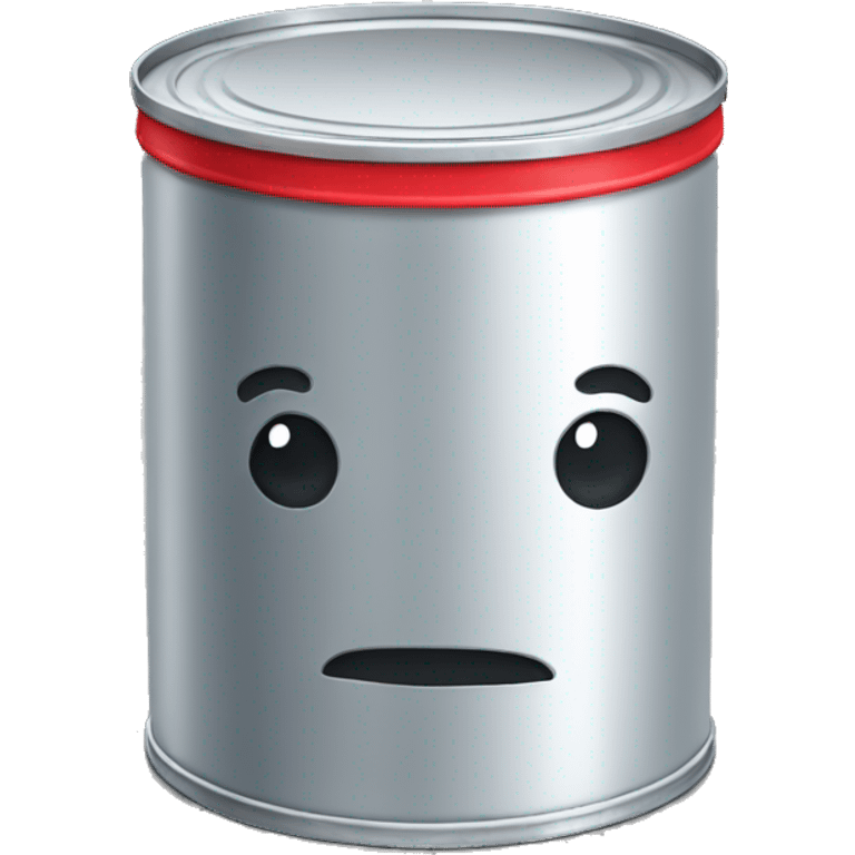 The opened tin can emoji