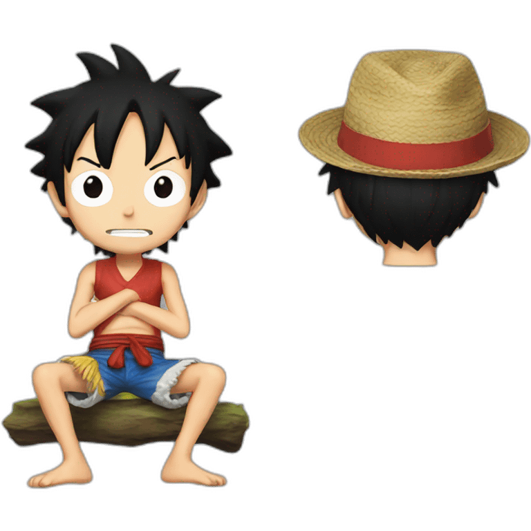 Luffy emoji