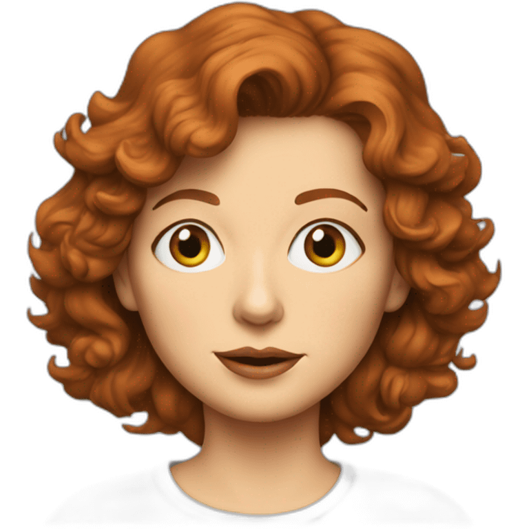 young susan sarandon cartoon wearing tee emoji