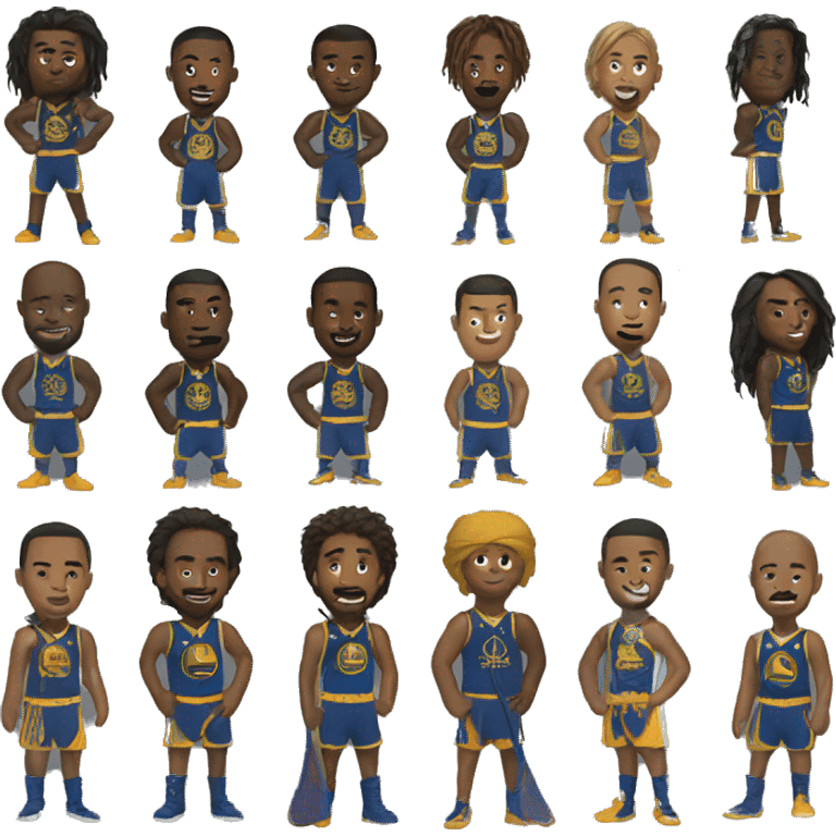 Warriors crew emoji