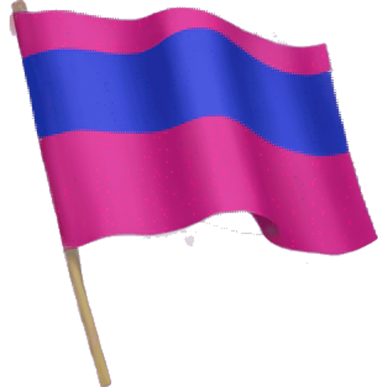 Bisexual flag emoji