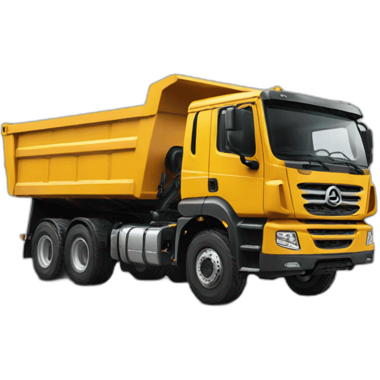 8x4 european dump truck emoji