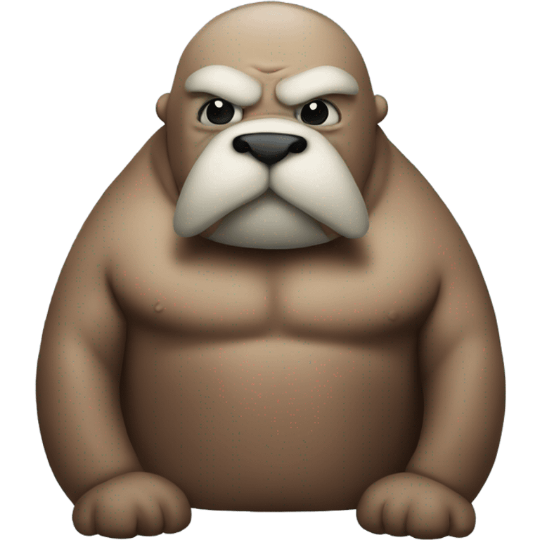 Walrus superhero emoji