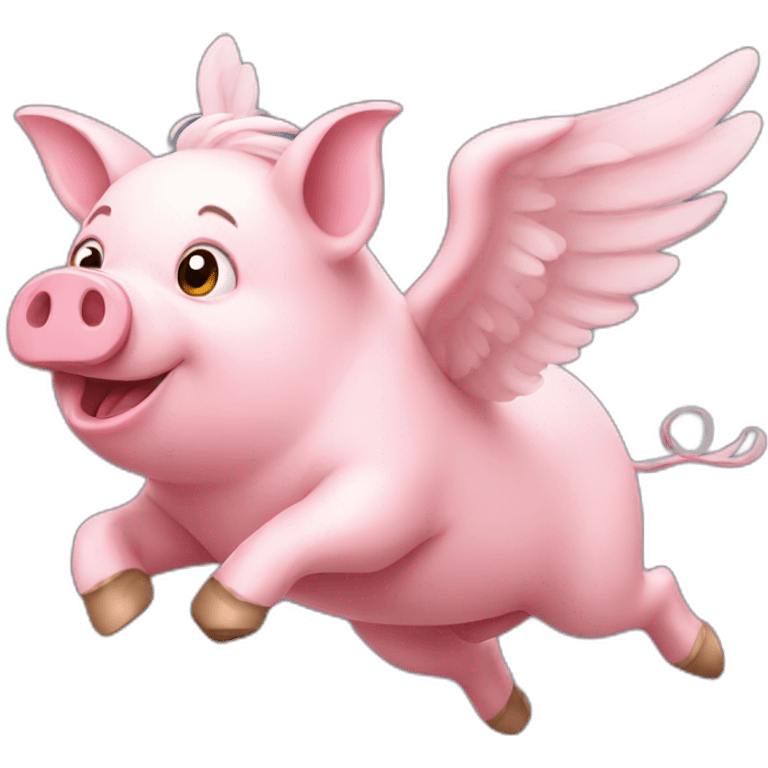 flying pig emoji