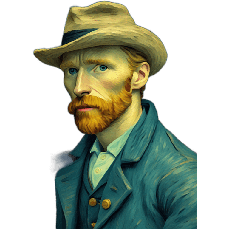 van gogh painting emoji