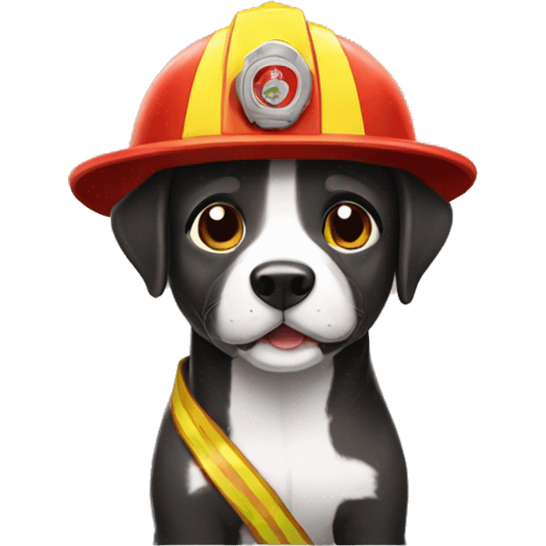 Perro bombero emoji