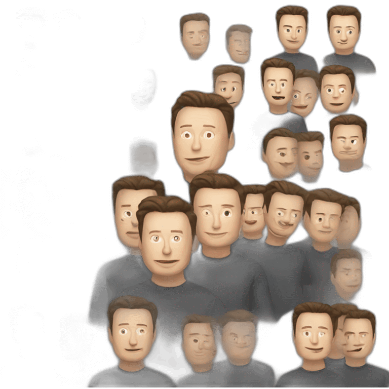 Elon Musk en X emoji