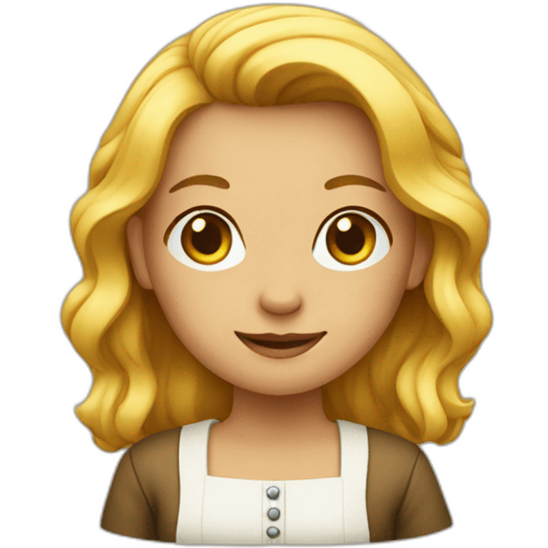 dutch girl emoji