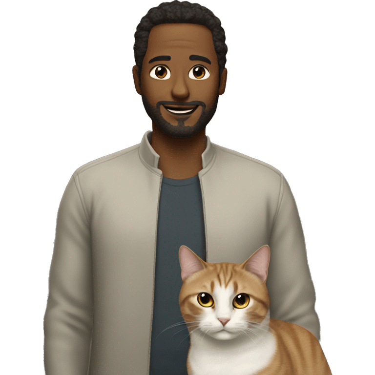 lee know with cat emoji