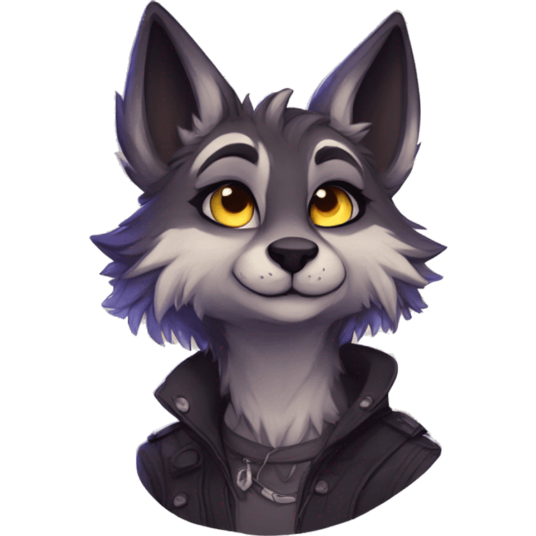 Edgy modern anthro furry by Falvie, LiLaiRa, griffsnuff, AngieWolf emoji