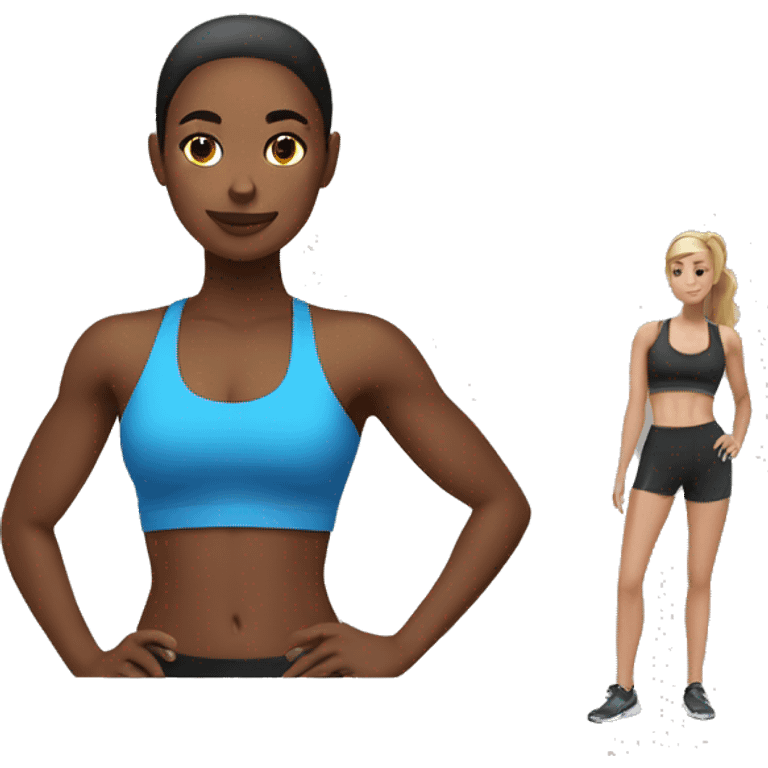 gym girl emoji