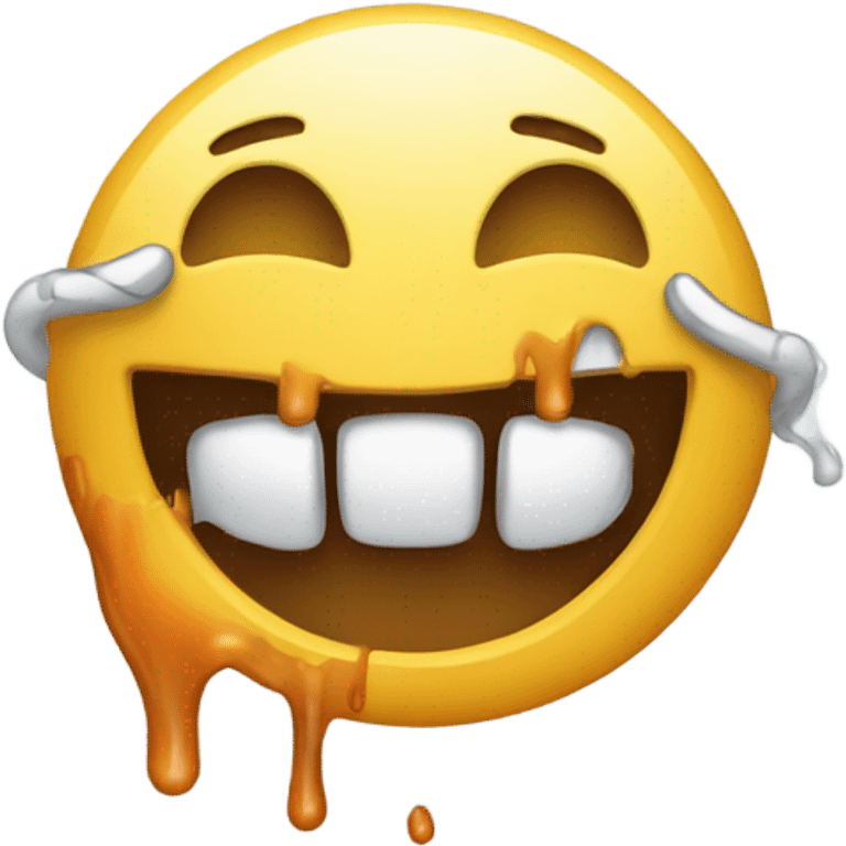 emoji with grillz and has drip emoji