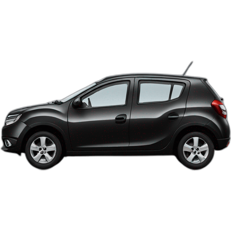 Dacia Sandero noire emoji