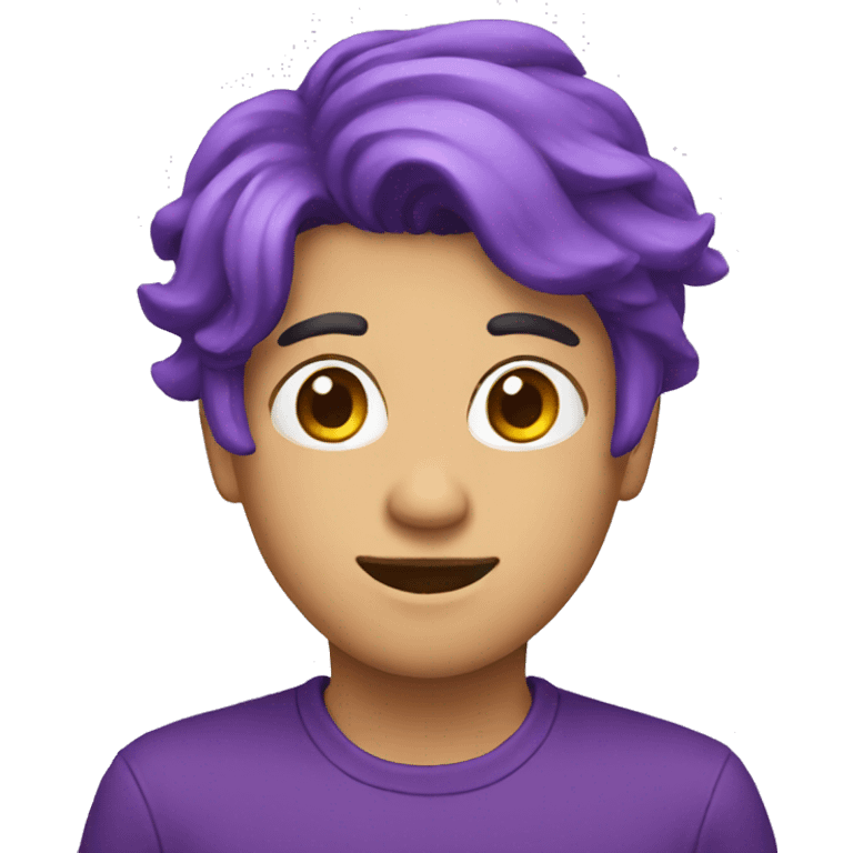 Purple emoji emoji